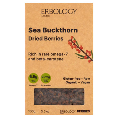 Organic Sea Buckthorn Dried Berries 100g