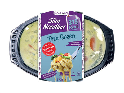 Slim Noodles Thai Green Vegan Curry 370g Chilled Ready Meals