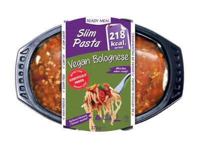 Slim Pasta Vegan Bolognese High Protein 370g Chilled Ready Meals