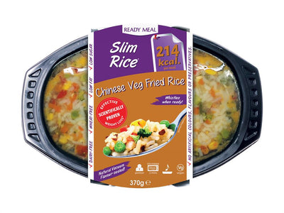 Chinese Fried Vegan Slim Rice 370g Chilled Ready Meals