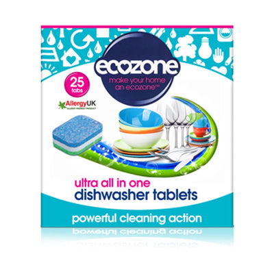 All in one Ultra Dishwasher Tablets - 25 Tablets