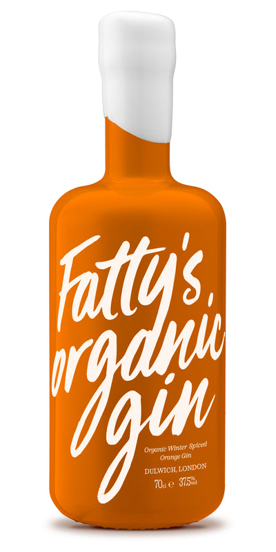 Fatty's Organic Winter Spiced Orange Gin 70cl 37.5%abv