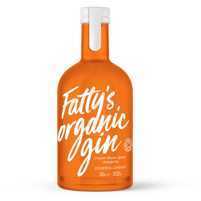 Fatty's Organic Winter Spiced Orange Gin 20cl 37.5%abv
