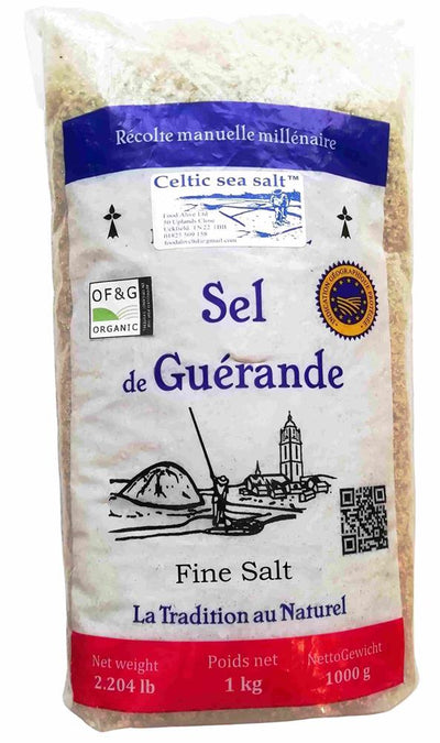 Organic Celtic Sea Salt Fine 1 Kg