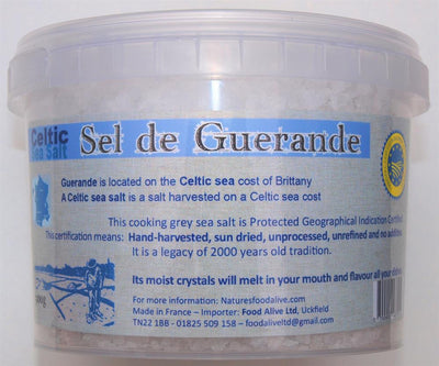 500g Bucket of Celtic sea salt/ Sel de Guerande