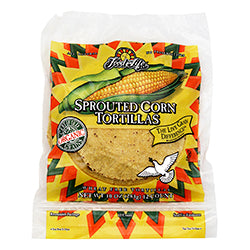 Org Sprouted Whole Corn Tortillas 320g