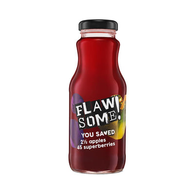 Flawsome! Apple & Superberry cold-pressed juice