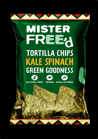 Tortilla Chips with Kale and Spinach 135g