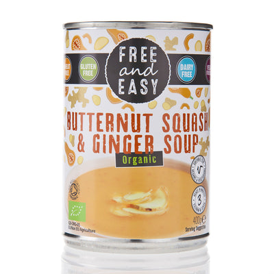 Organic Butternut Squash & Ginger Soup 400g