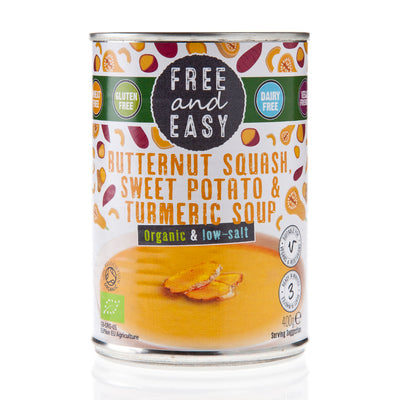 Low Salt Butternut Squash, Sweet Potato & Turmeric Soup 400g