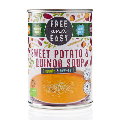 Organic Low Salt Sweet Potato & Quinoa Soup 400g