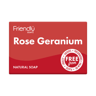 Rose Geranium Soap 95g