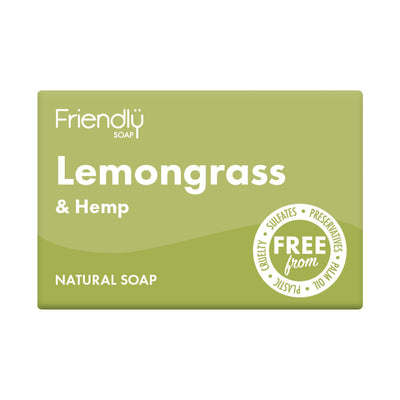 Lemongrass & Hemp Soap 95g