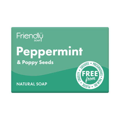 Peppermint & Poppy Seeds Soap - 95g