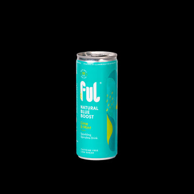 FUL Lime & Mint Sparkling Spirulina Drink