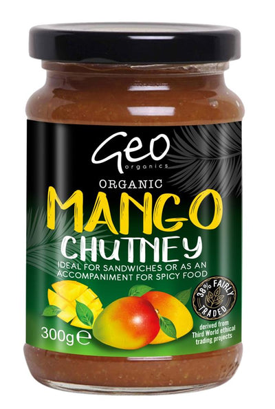 Condiments - Organic Fairly Traded Mango Chutney 300g