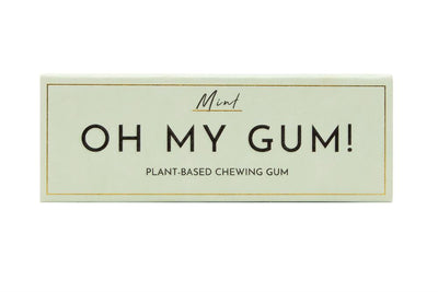 OH MY GUM! Plant Based Mint Chewing Gum 19g