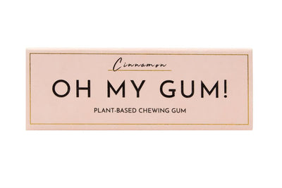 OH MY GUM! Plant Based Cinnamon Chewing Gum 19g