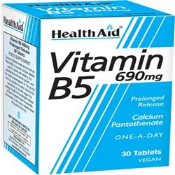 Calcium Pantothenate (Vitamin B5) 750mg - Prolonged Release   Tab