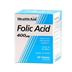 Folic Acid 400ug  Tablets  90's