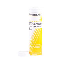 Vitamin C 1000mg - Effervescent  (Lemon Flavour)  Tablets  20's