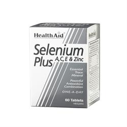 Selenium Plus (Vitamins A, C, E & Zinc)   Tablets 60's