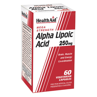 Alpha Lipoic Acid 250mg Vegicaps 60's