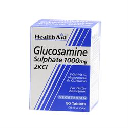 Glucosamine Sulphate 2KCl 1000mg - 90 tablets