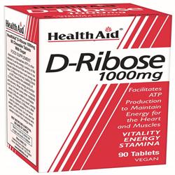 D-Ribose 1000mg - 90 Tablets