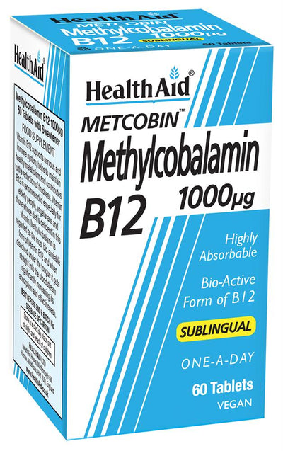Methylcobalamin 1000mcg, B12 - 60 Tablets