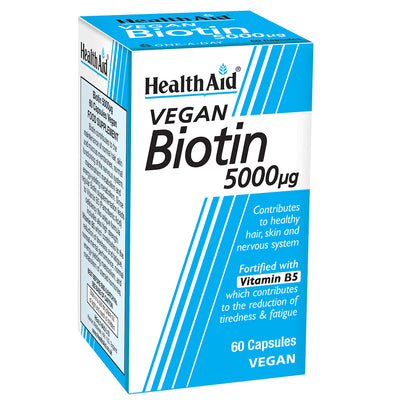 Biotin 5000mg Capsules 60's