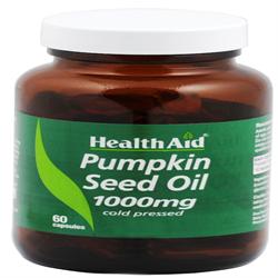 Pumpkin Seed Oil 1000mg Equivalent Capsules 60&