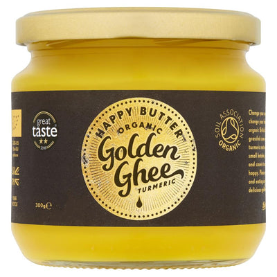 Artisan Organic UK Golden Turmeric Ghee 300g Jar