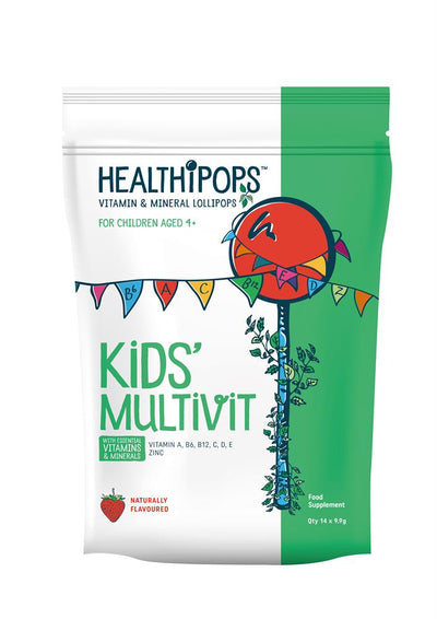 Healthipops Vitamin & Mineral lollipops. Kids' Multivit