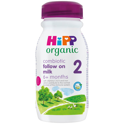HiPP Organic 2 Follow on Baby Milk RTF from 6 months 200ml