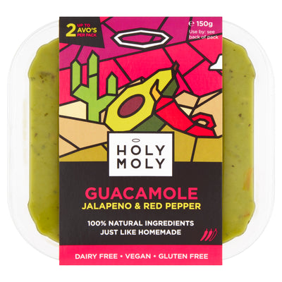 Jalapeno & Red Pepper Guacamole 150g