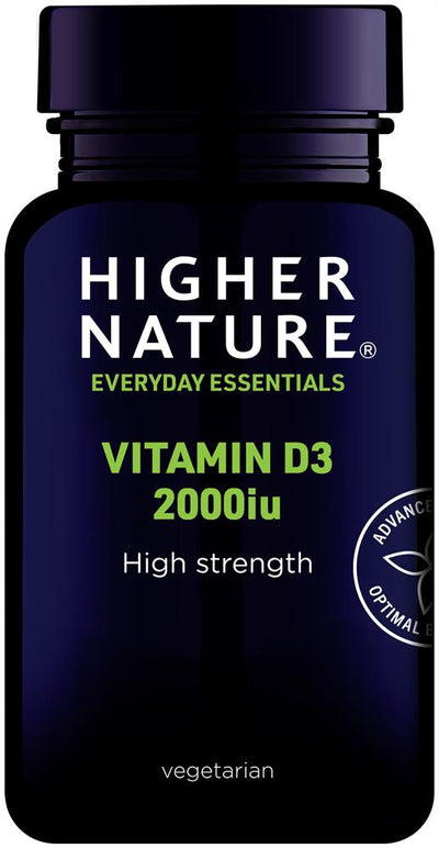High Strength Vitamin D3 Vegetarian Capsules