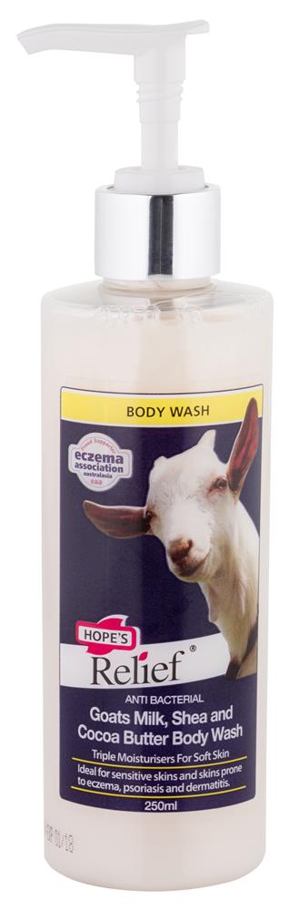 Hope's Relief Goats Milk Body Wash 250ml