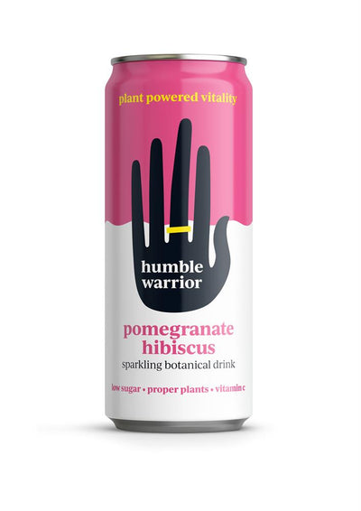 Pomegranate Hibiscus sparkling 250mL can