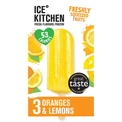 Oranges and Lemons Ice Lolly Multipack 3 x 75g