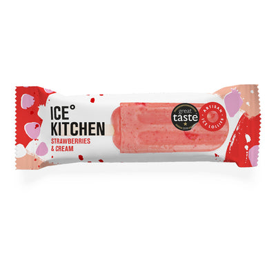 Strawberries & Cream Ice Lolly 75g