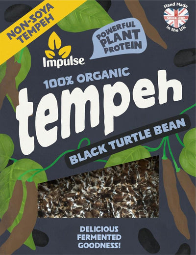 Impulse Organic Black Turtle Bean Tempeh 200g