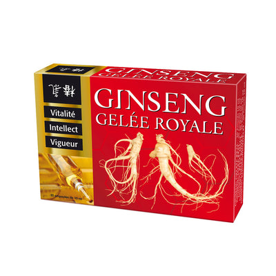 Ginseng + Royal jelly vials 20's
