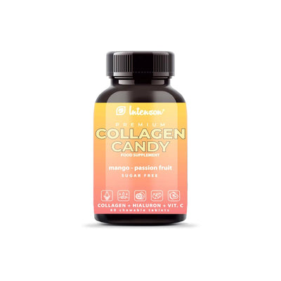 Collagen Candy with Mango-Passion Fruit Flavour- 60 Chewable Tab.