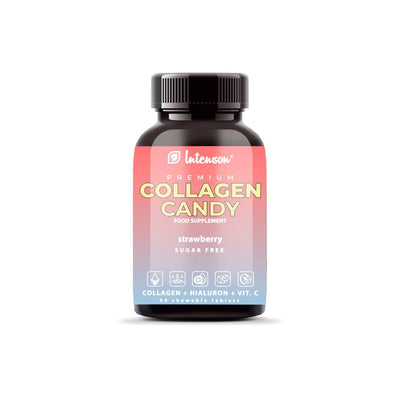 Collagen Candy with Strawberry Flavour- 60 Chewable Tab.