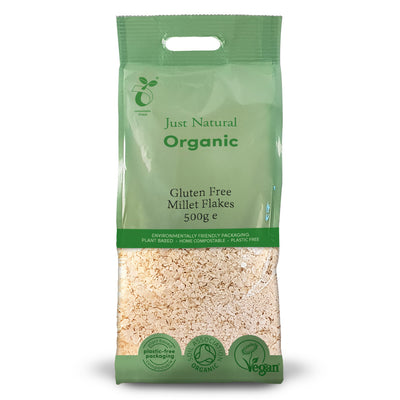 Organic Gluten Free Millet Flakes 500g