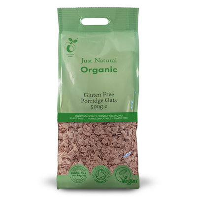 Organic Gluten Free Porridge Oats 500g