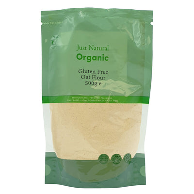 Organic Gluten Free Oat Flour 500g