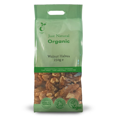 Organic Walnut Halves 250g