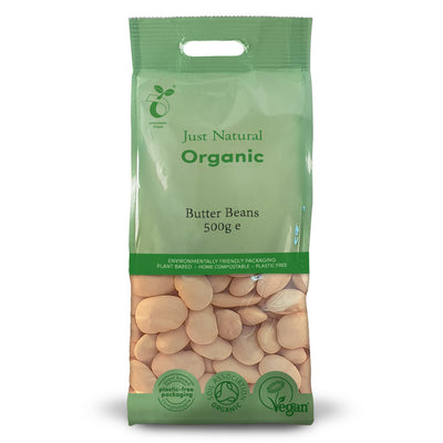 Organic Butter Beans 500g